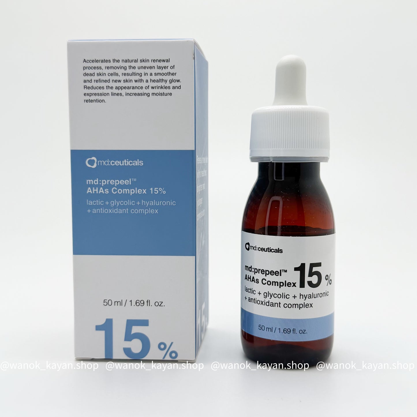 英國 md:ceuticals Md:Ceuticals Md:PrepeelnAHAs Complex 15% 溫和去角質啫喱 50ml