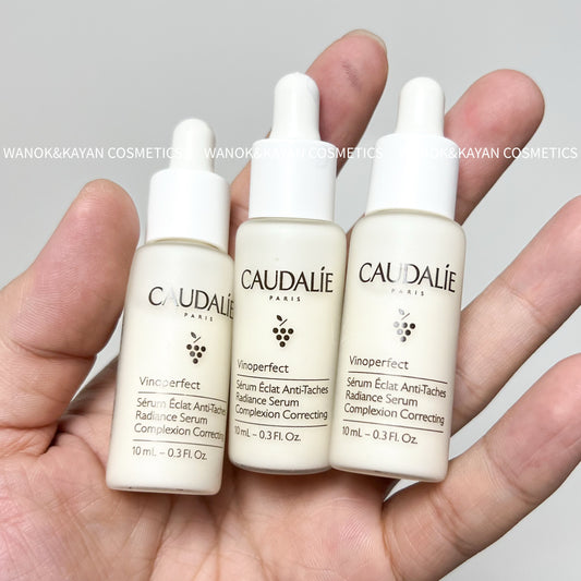3支$228 包順豐 法國 Caudalie 歐緹麗 美白淡斑精華液30ml葡萄籽亮白亢氧化小奶瓶 VINOPERFECT SÉRUM eCLAT ANTI-TACHES RADIANCE SERUM