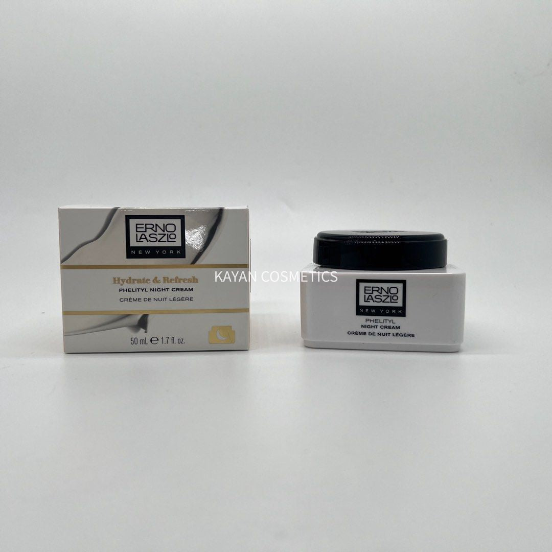 包順豐 Erno Laszlo 奧倫納素 豆腐霜活力潤澤晚霜滋潤保濕維穩敏感肌面霜 Hydrate & Nourish
PHELITYL NIGHT CREAM 15ML