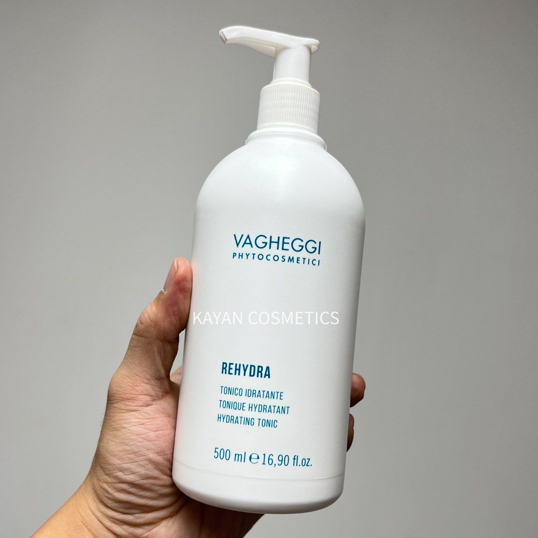 新日期 包順豐 意大利 VAGHEGGI 韻姿  水凝保濕潔面乳500ml HYDRATING CLEANSING MILK 水凝透亮爽膚水 500ml HYDRATING TONIC