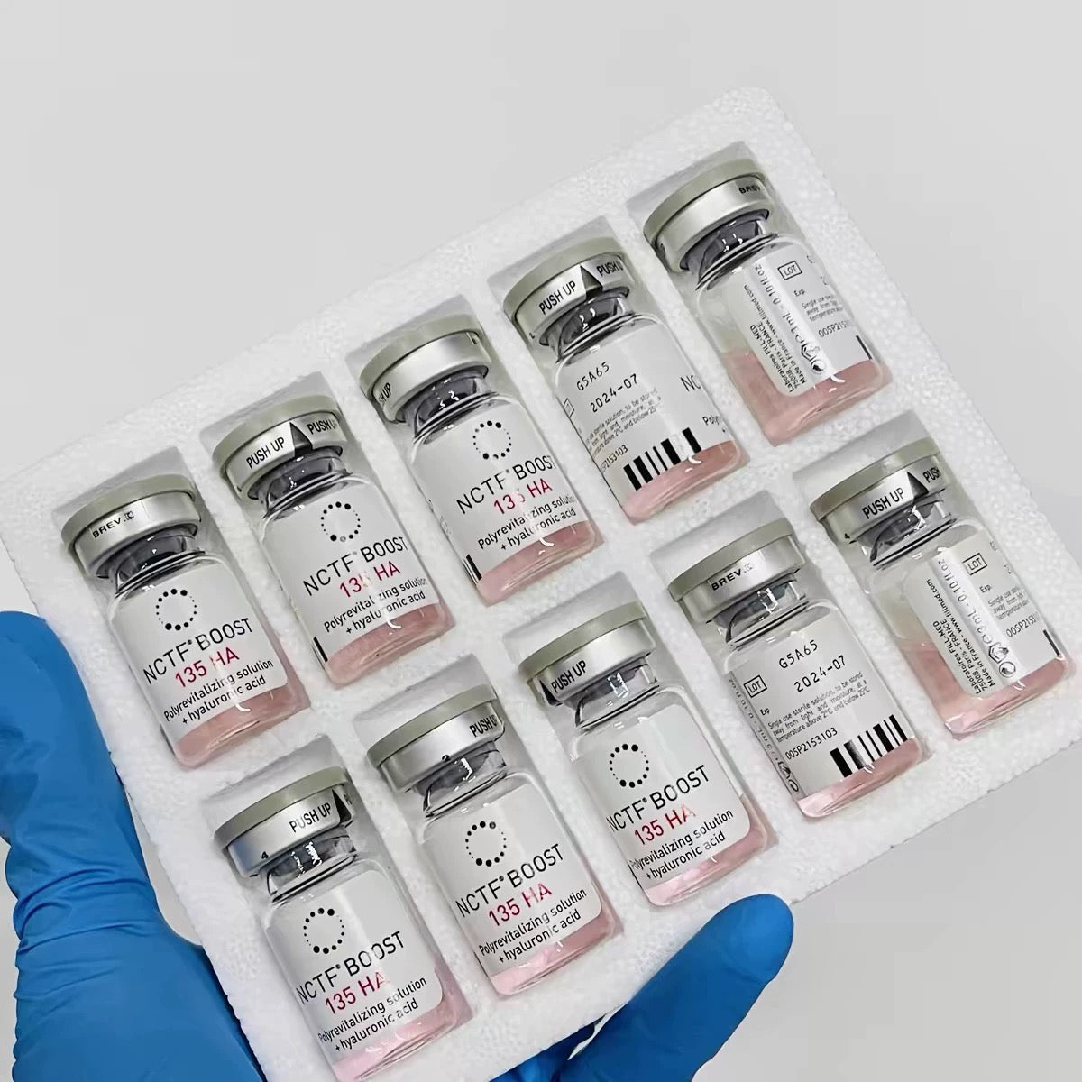 包順豐 法國 FILLMED 菲歐曼 135HA 菲歐曼銀盒青春動能素精華原液水光 FILLMED NCTF BOOST
135 HA 10mlx3
