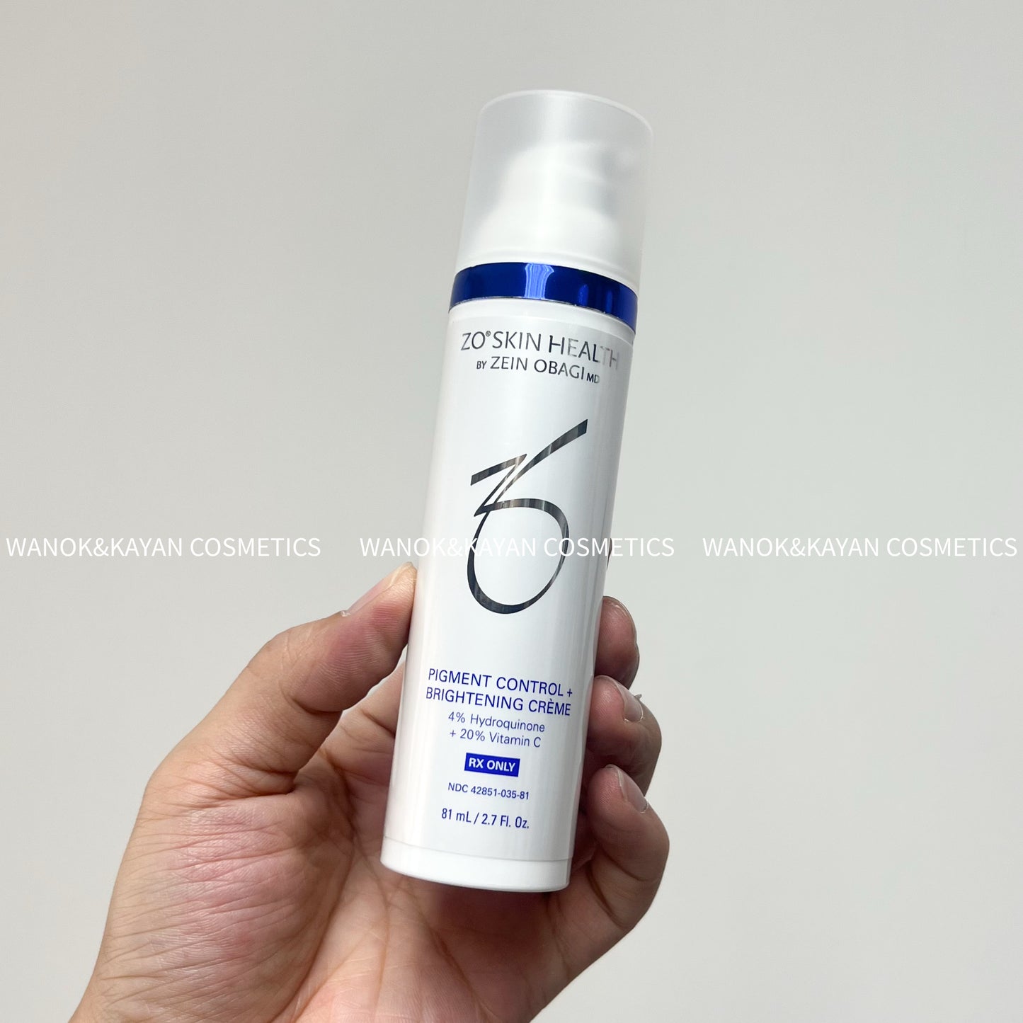 包順豐 美國 ZO skin health pigment control+ brightening creme 4% Hydroquinone +20% Vitamin C 81ml ZOskin。