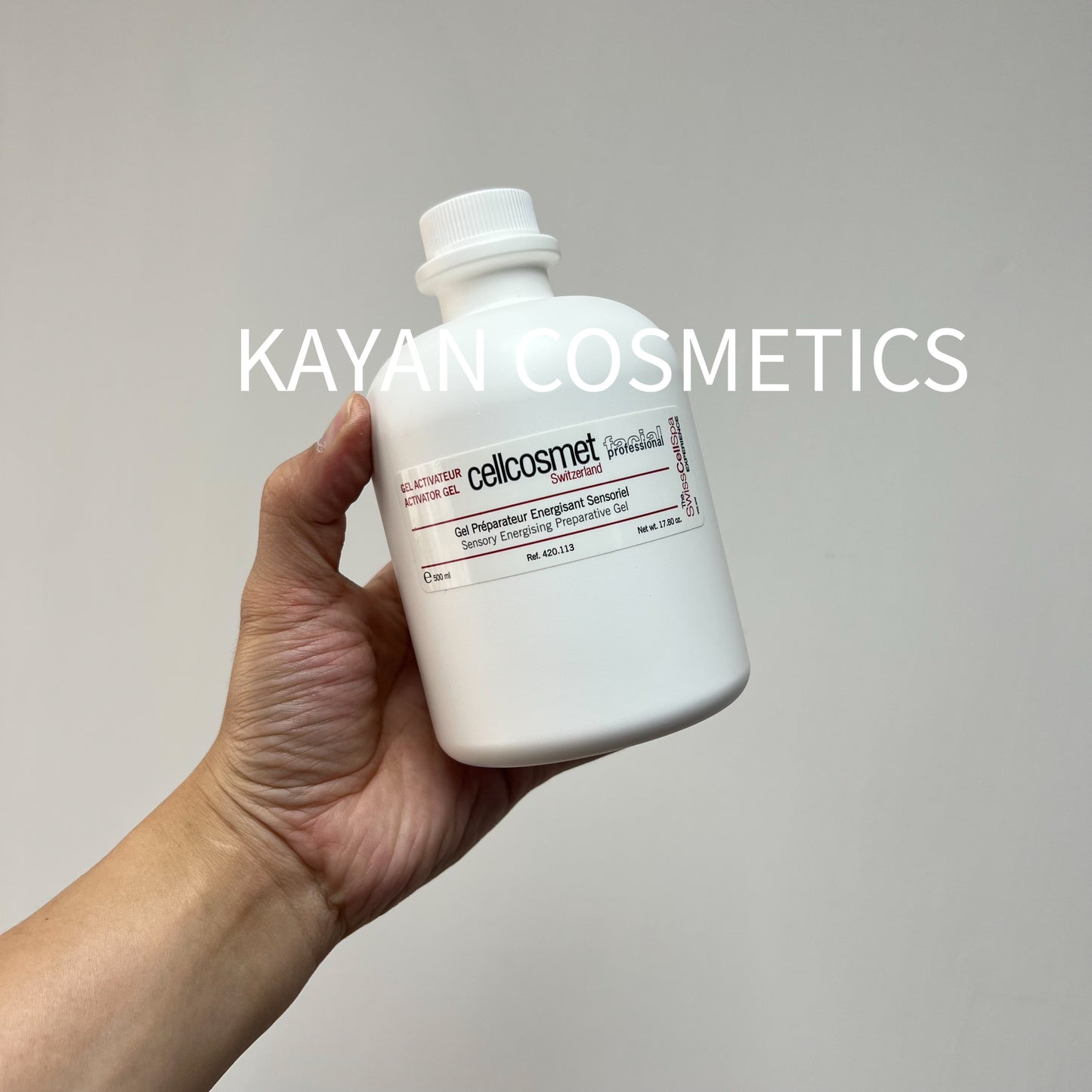 包順豐 Cellcosmet 瑞妍 肌膚調理按摩膠露500ml/院裝深層清潔改善暗沉膚質GEL ACTIVATEUR / ACTIVATOR GEL