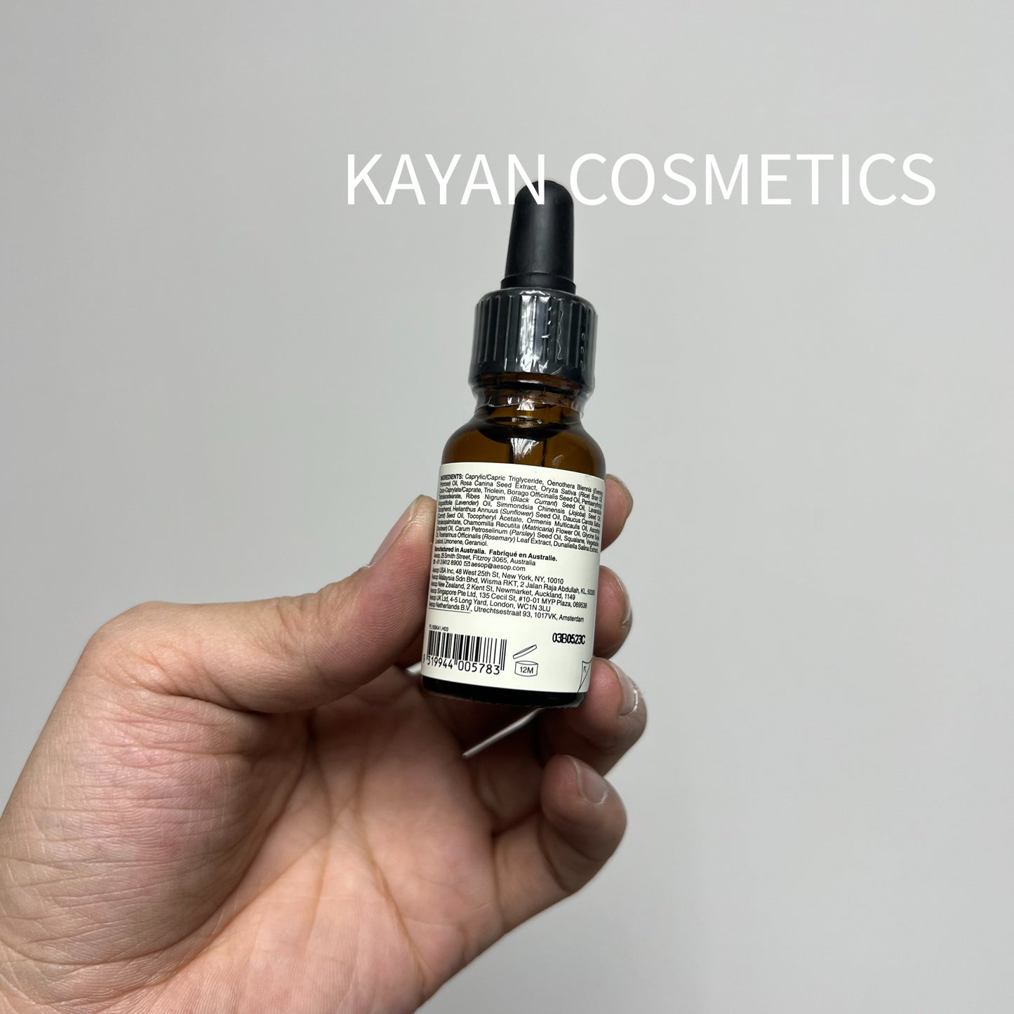 包順豐 AESOP 伊索 香芹籽抗氧化精露 15ml 香芹籽抗氧化美容精露15mL PARSLEY SEED FACATRENT