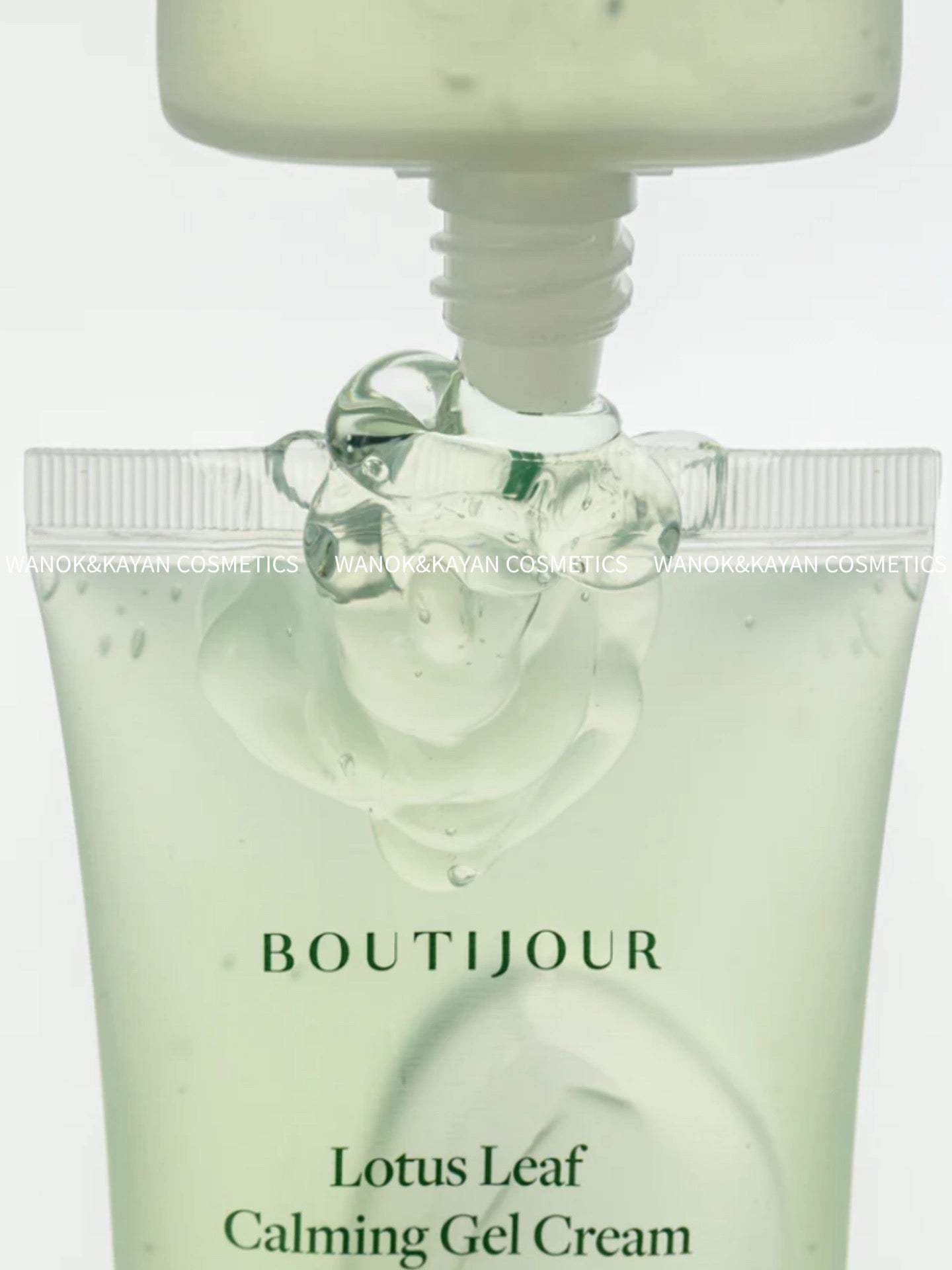 包順豐 韓國小眾 boutijour 貝嬌爾 凝膠面霜神經酰胺日常鎮靜維穩 80ml BOUTIJOUR Lotus Leaf Calming Gel Cream
