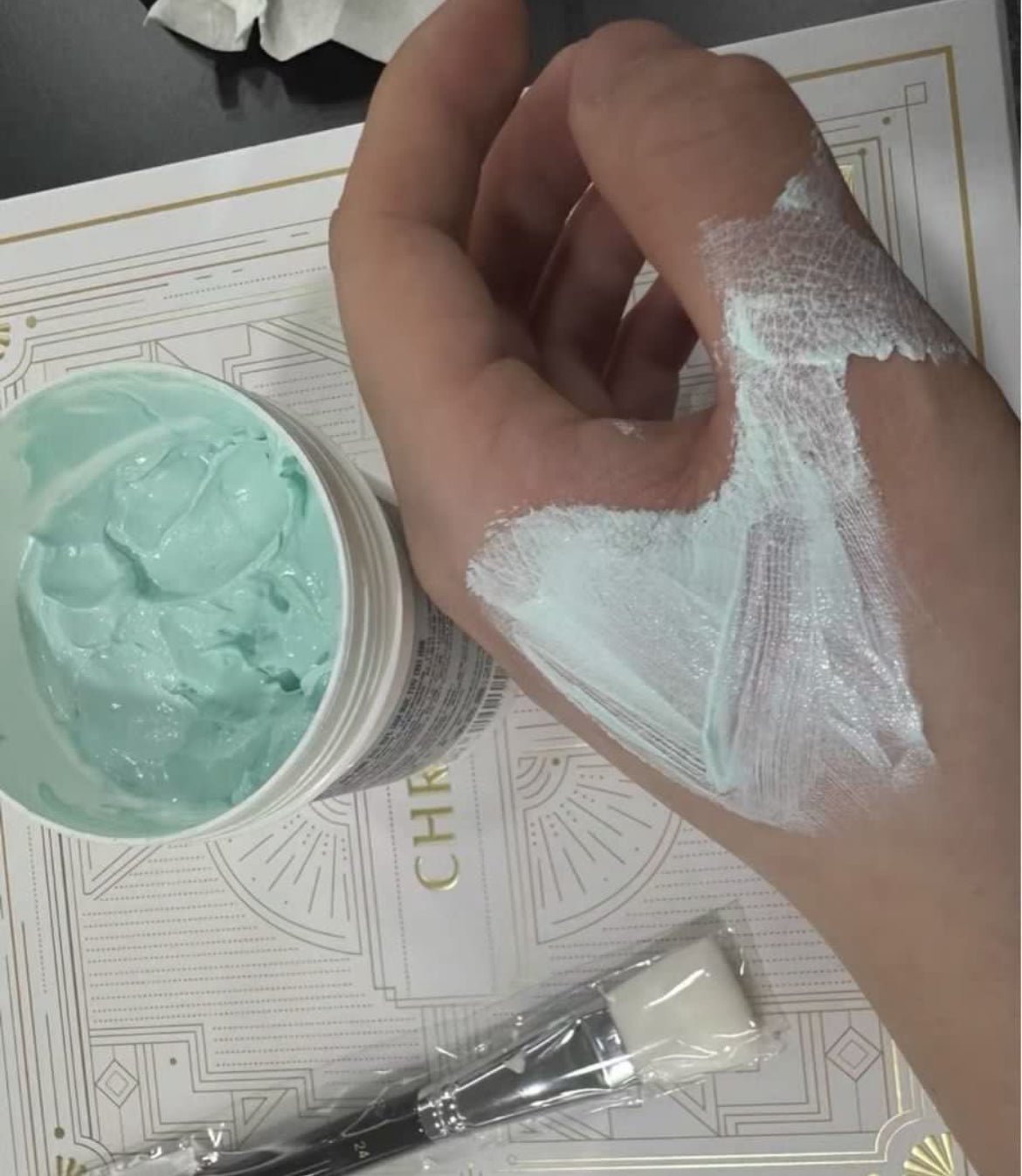 日期2028 包順豐 Christina 科蘊蘭 7號乳酸菌抗敏消炎面膜 面膜7號 UNSTRESS 7 CLARIFYING MASK