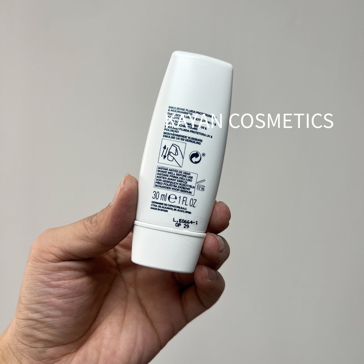 章小蕙推薦 包順豐 GERMAINE DE CAPUCCINI 修護防曬霜30ml 敏感肌清爽SYNERGYAGE UV + FR BLOCK   SPF50 UVB/UVA+++ ALTA/HIGH germaine gdc