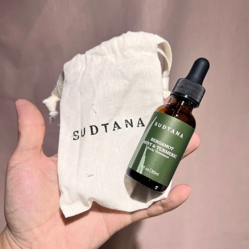 養護頭皮 包順豐 Sudtana 頭髮滋養修復 SUDTANA BERGAMOT MINT & TURMERIC Scalp & Roots evival Treatment