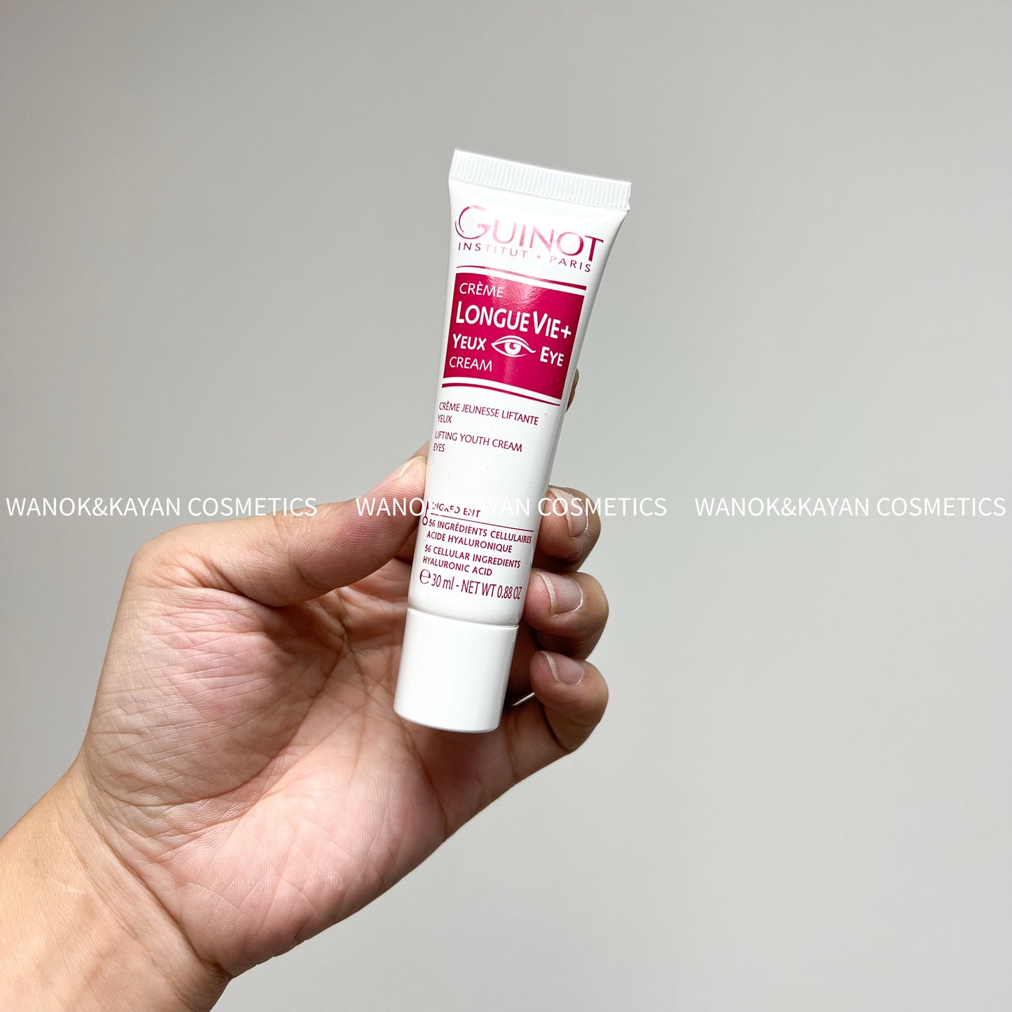 包順豐 法國 Guinot 維健美 細胞養生眼霜30ml院裝 緊致 去細紋 GUINOT CRÈME LONGUE VIE+ YEUX EYE CREAM 30ml