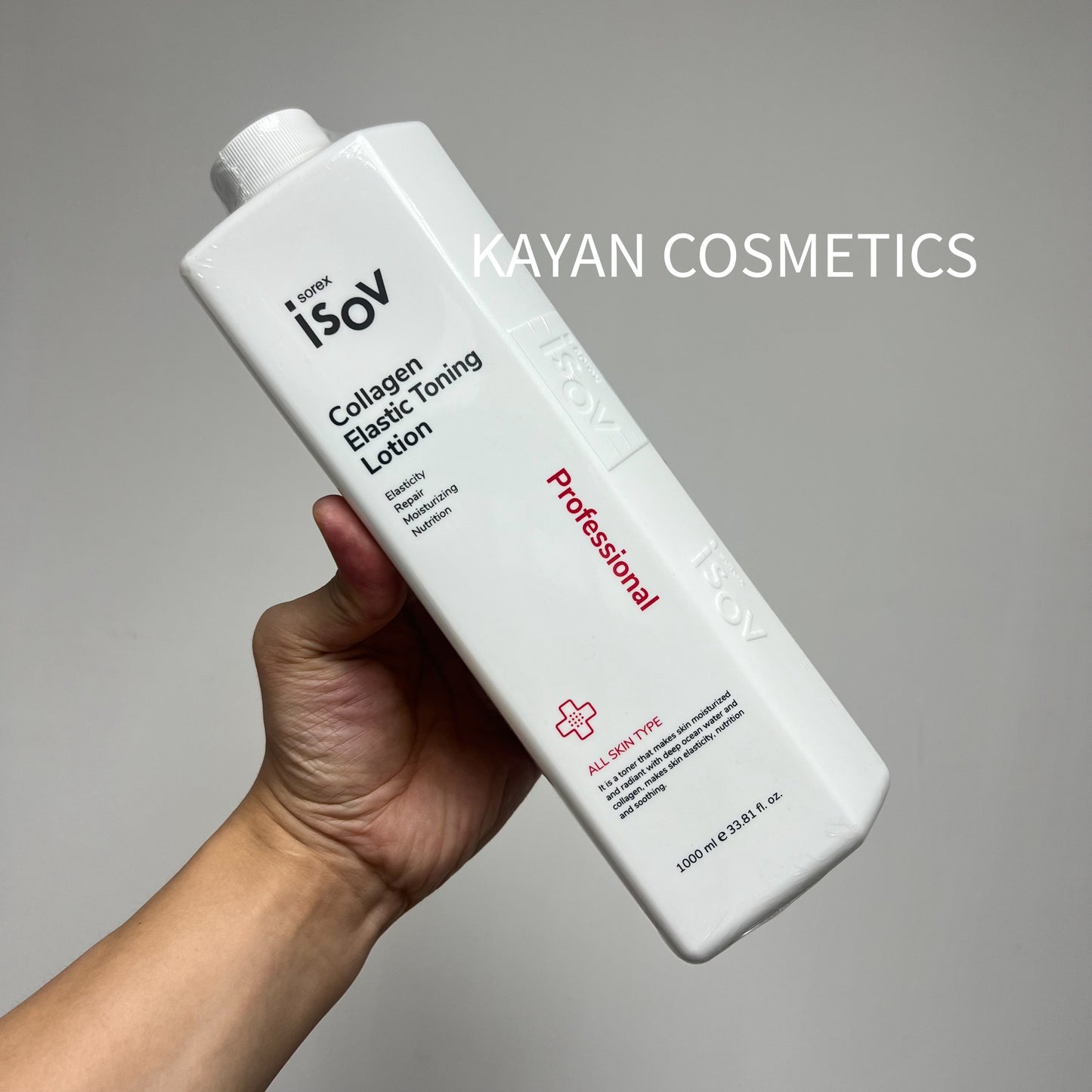 包順豐 ISOV Colagen Elastic Toning Lotion 膠原蛋白營養水 1000ml