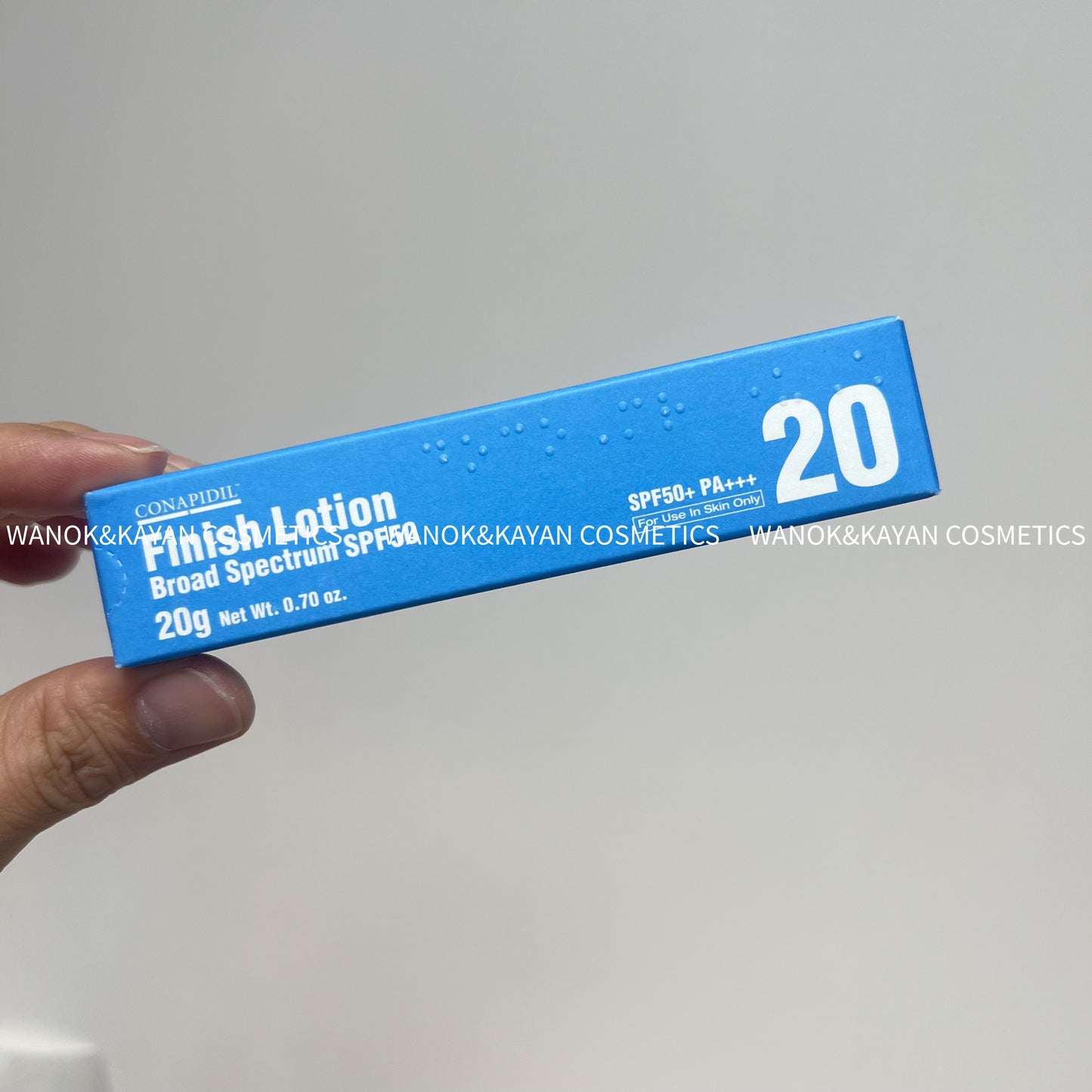 包順豐 韓國院線 CONAPIDIL 防曬霜 CONAPIDIL Finish Lotion Broad Spectrum SPF50 20g SPF50+ PA+++