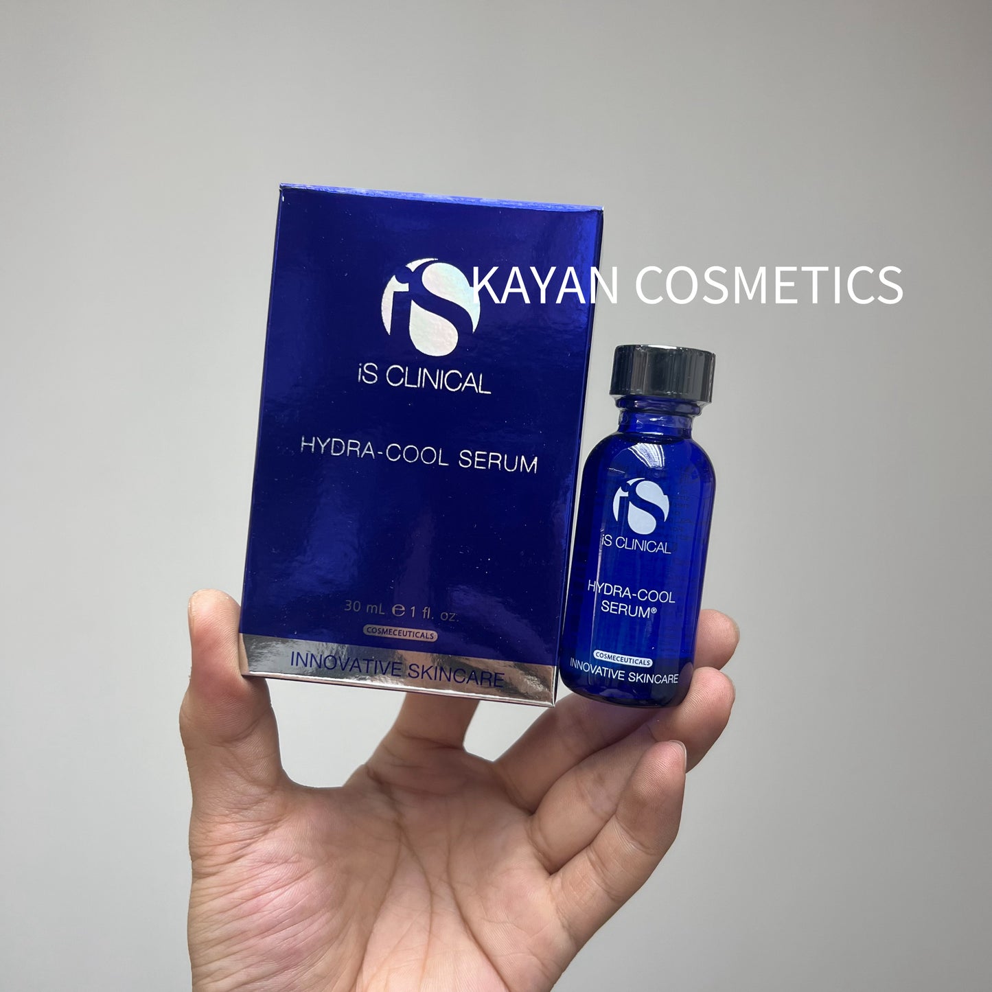 包順豐 美國 iS CLINICAL hydra-cool 積雪草清爽補水精華舒緩褪紅提亮 HYDRA-COOL SERUM 。清爽補濕棈華素