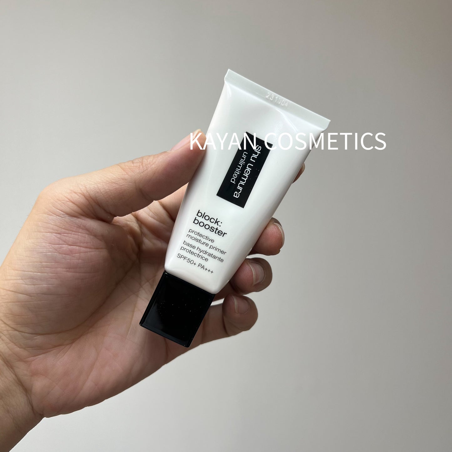 新款 包順豐 shu uemura unlimited  植村秀羽紗防曬隔離乳30ml紫色小方管妝前乳提亮膚色 block: booster protective moisture primer base hydratante protectrice SPF50+ PA+++