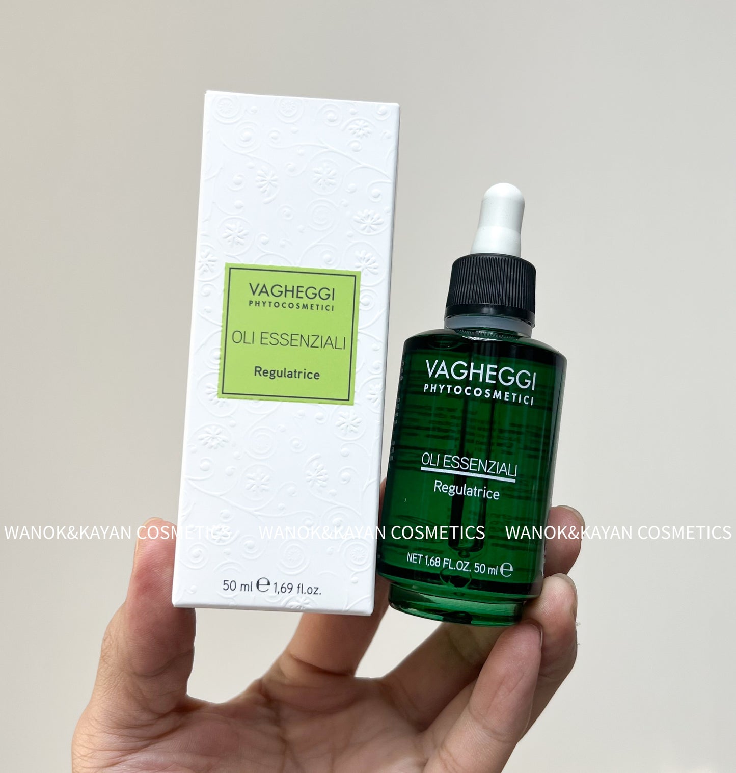 包順豐 意大利 VAGHEGGI 韻姿  淋巴草本精油 50ml 面部全身通用舒緩睡眠。OLI ESSENZIAL Regulatrice。