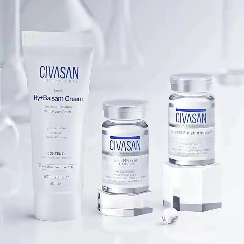 包順豐 韓國 CIVASAN 水光煥膚美c時光套盒補水保濕提亮膚色收縮毛孔緊致 Hy+ Balsam