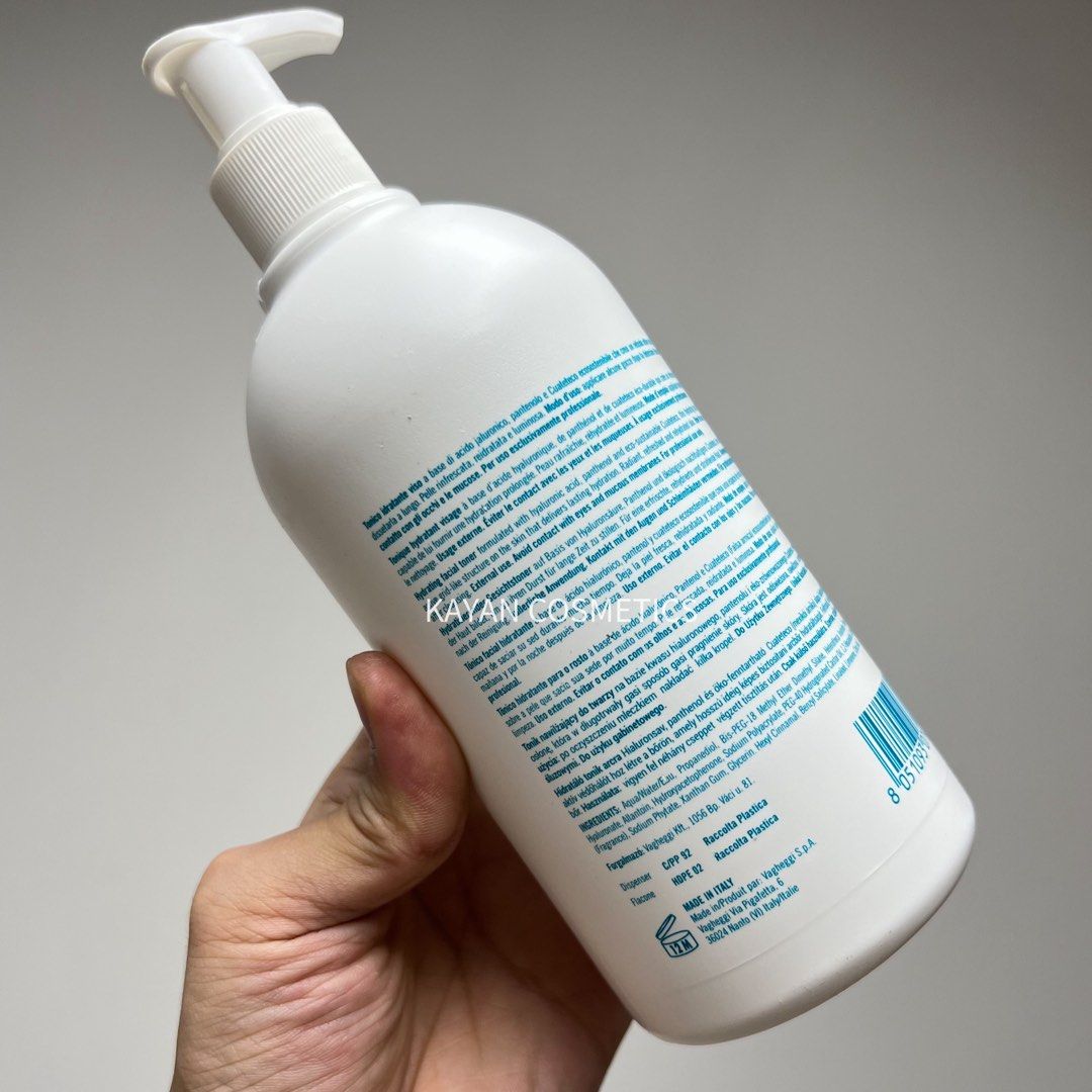 包順豐 意大利 VAGHEGGI 韻姿 水凝爽膚水 500ML REHYDRA hydratante Moisturising toning lotion