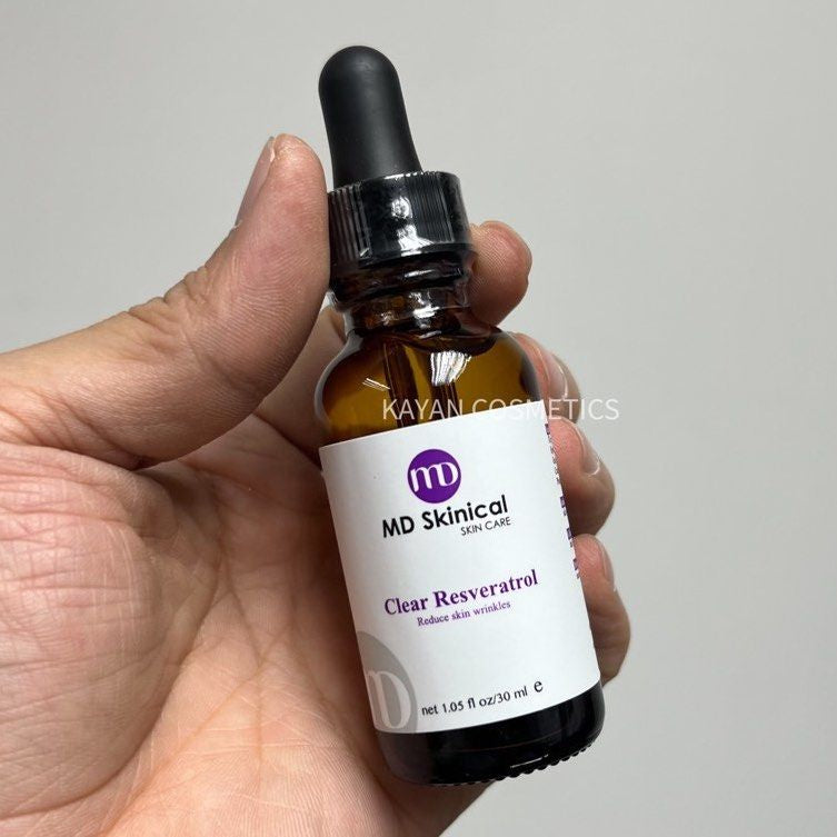 彈性蛋白 包順豐 MD Skinical 10%白藜蘆醇勝肽精華30ml  MD淨妮透 白藜蘆醇 MD Skinical SKIN CARE Clear Resveratrol