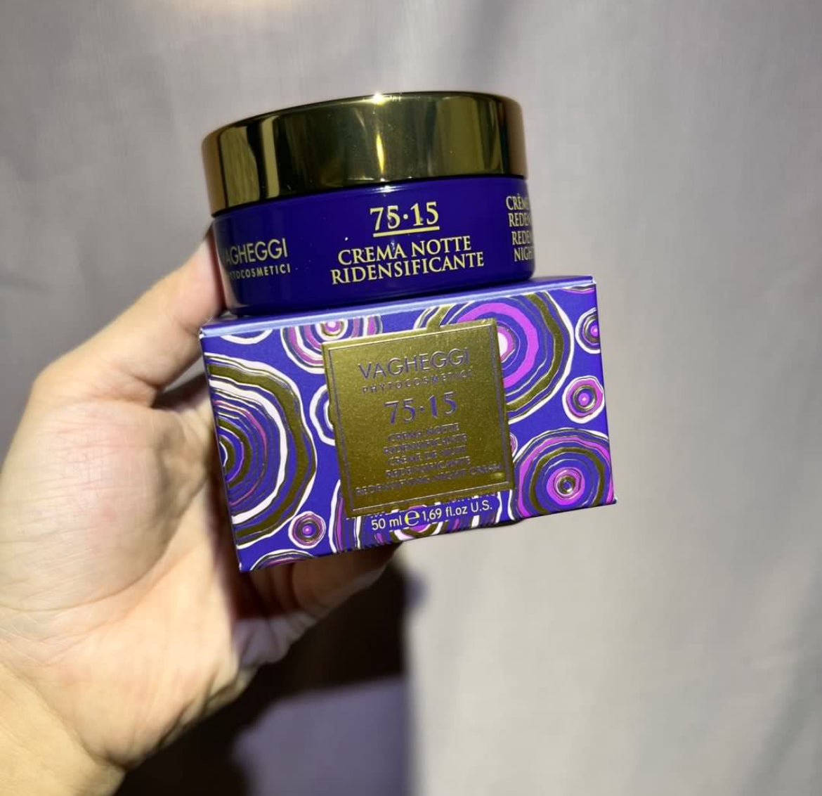 包順豐 Vagheggi  75.15基因修復晚霜 75.15 Redensifying Night Cream 50ml