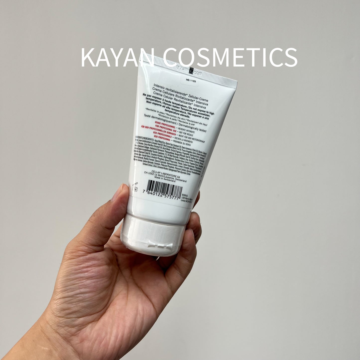 包順豐 抗衰緊致肌膚效果出眾|CellCosmet 瑞妍 活力生機霜 院裝150ML。Creme Cellulaire Revitalisante* Intensive Intensive Revitalising' Cellular Cream Intensiv revitalisierende* Zellular-Creme Cellular Cream 。12345