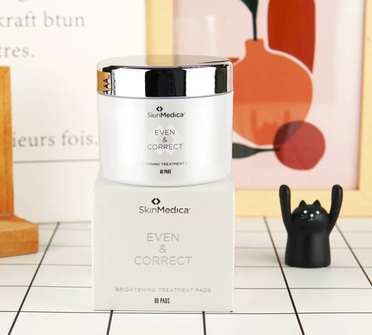 包順豐 Skinmedica 3.0 斯美凱 Even&Correct去角質亮膚棉片果酸傳明酸 60片 EVEN CORRECT BRIGHTENING TREATMENT PADS