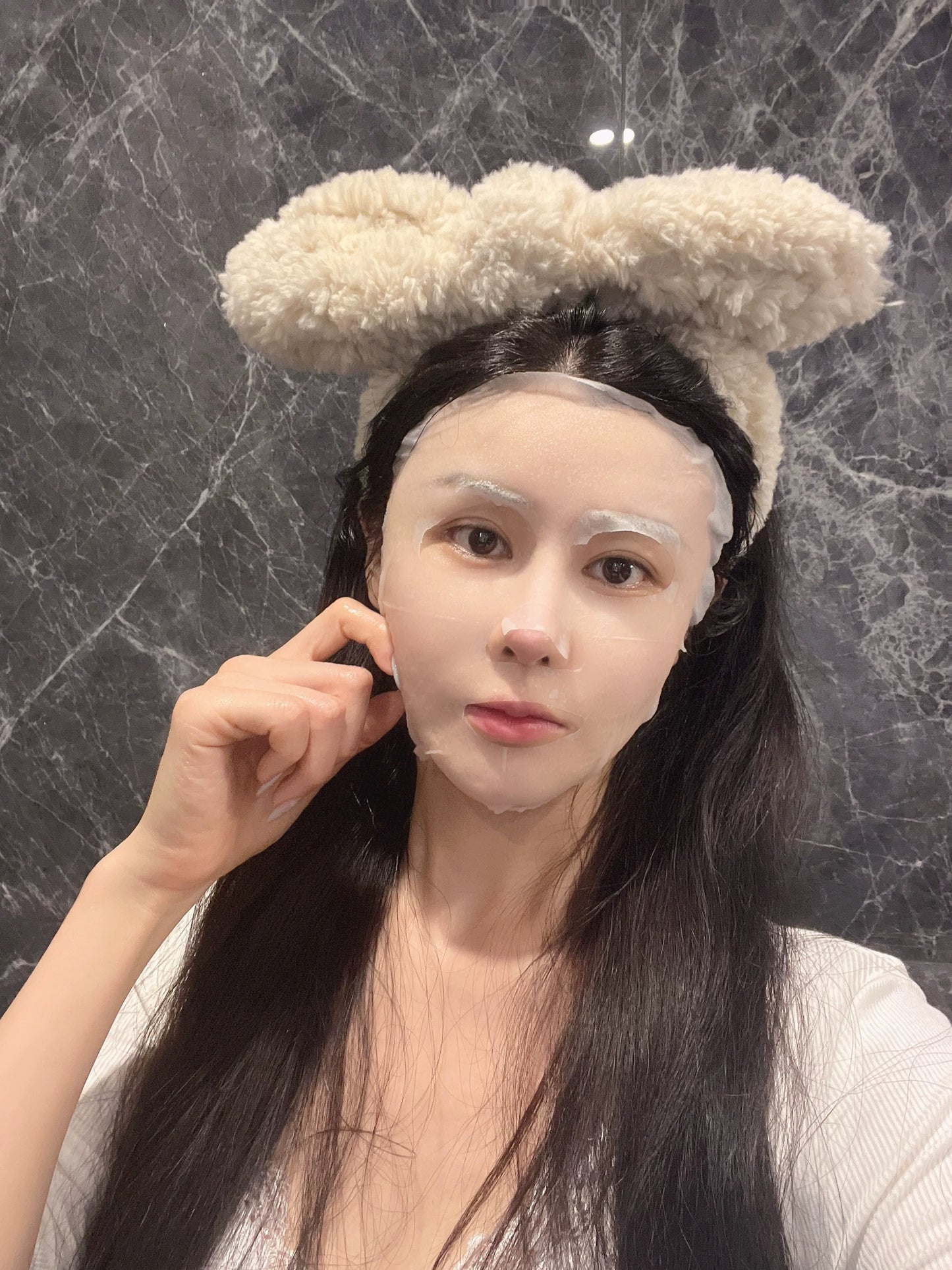 水光臉 包順豐 日本 NMN REVERSE AGING CARE MASK 35ml水光嫩白面膜5片 FSNMN WATER FACIAL CARE MASK 1枚入（35mL）