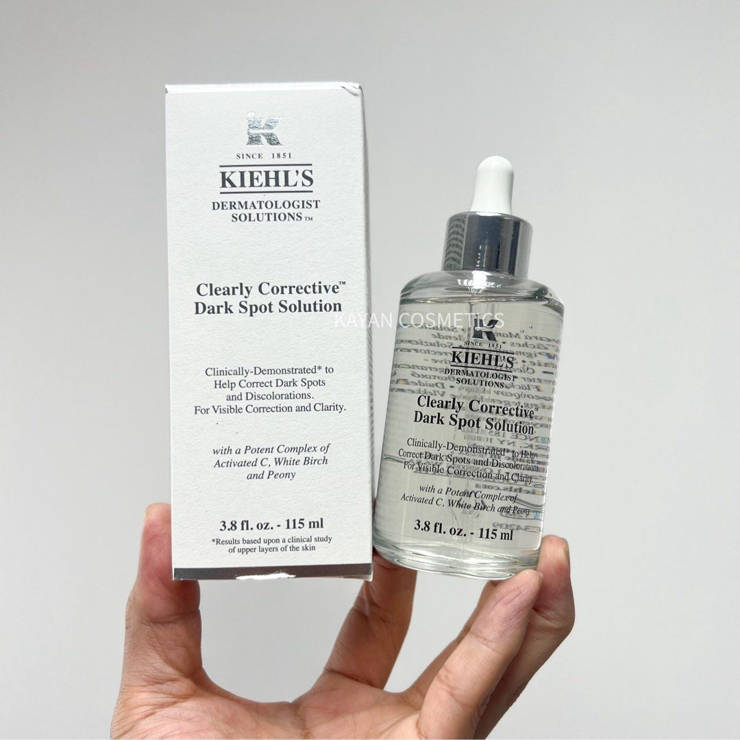 115ml 包順豐 Kiehl's Kiehls 科顏氏 Clearly Corrective Dark Spot Solution美白淡斑精華 集煥白均衡亮膚淡斑精華 美白淡印 kiehl's 科颜氏