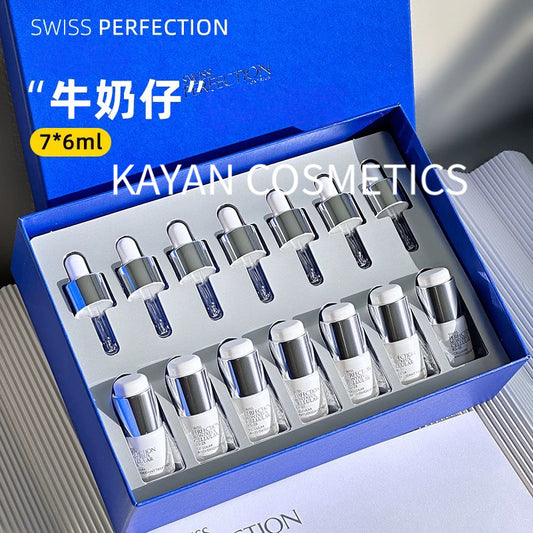 包順豐 瑞士 瑞珀斐 swiss perfection 柏菲妮 sp牛奶仔安瓶精華液提亮白緊致 Swiss Perfection RS-28 Cellular Anti-Oxidant Treatment 活細胞美白多重抗氧化精華素套裝