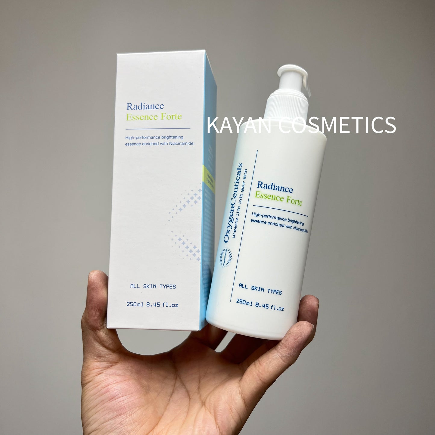 ❤️4千好評 包順豐‼️ 韓國 OxygenCeuticals 強效煥采精華乳 250ml Oxygen Ceuticals - Radiance Essence Forte 250ml Oxygen Ceuticals