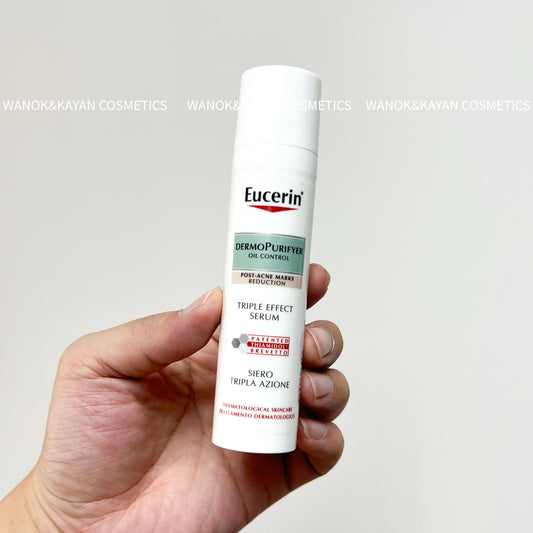 包順豐 Eucerin三效精華 去暗瘡痘印舒緩去暗瘡淡暗瘡印 40ml DERMOPURIFYER TRIPLE ACTION SERUM 去痘痘暗瘡