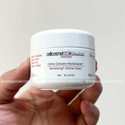 包順豐 Cellcosmet 瑞妍 活力修復眼霜 院裝50ml 撫平眼紋緊致眼周淡化黑眼圈。Creme Cellulaire Contour des Yeux Cellular Eye Contour Cream