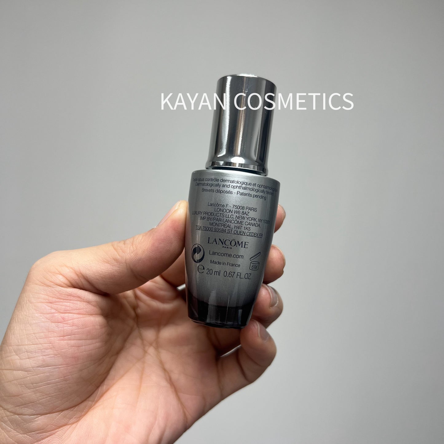 包順豐 LANCOME 蘭蔻 兰蔻 大眼精華小黑瓶眼部精華肌底液眼霜20ml LANCOME ADVANCED-GENIFIQUE YEUX Lancome 升級版冰鑽亮眼精華(大眼精華)