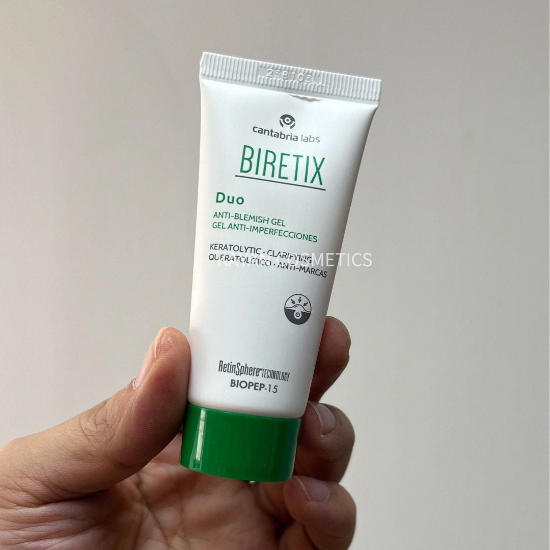 包順豐 Biretix duo gel 祛痘凝膠淡化消印去痘印紅腫30ml BIRETIX Duo ANTI-BLEMISH GEL GEL ANTI-IMPERFECCIONES 煥膚雙效抗痘凝膠 BiRetix Duo