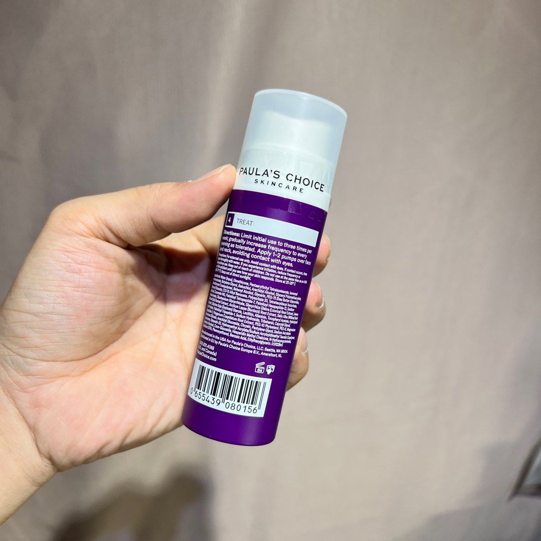 包順豐 美國 PAULA'S CHOICE 寶拉珍選 2%補骨脂酚+0.3%視黃醇精華乳30mL抗皺抗氧化 0.3% Retinol + 2% Bakuchiol Treatment WITH PEPTIDES + VITAMIN C。PAULAS CHOICE 。paula‘s choice 、 paulas choice 、寶拉珍選 、PAULA'S CHOICE