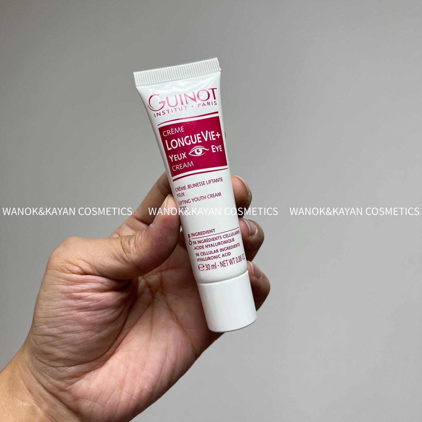 包順豐 法國 Guinot 維健美 細胞養生眼霜30ml院裝 緊致 去細紋 GUINOT CRÈME LONGUE VIE+ YEUX EYE CREAM 30ml
