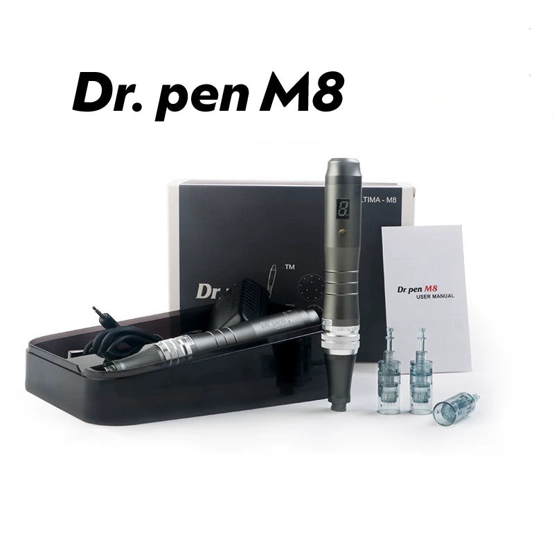 包順豐 DR.PEN M8小黑筆 MTS無線電動充電M8微針儀導入美容儀 ULTIMA - M8 電動微針筆 dr pen M8納米微晶美容儀導入儀飛梭筆 drpen 手提電動MTS儀