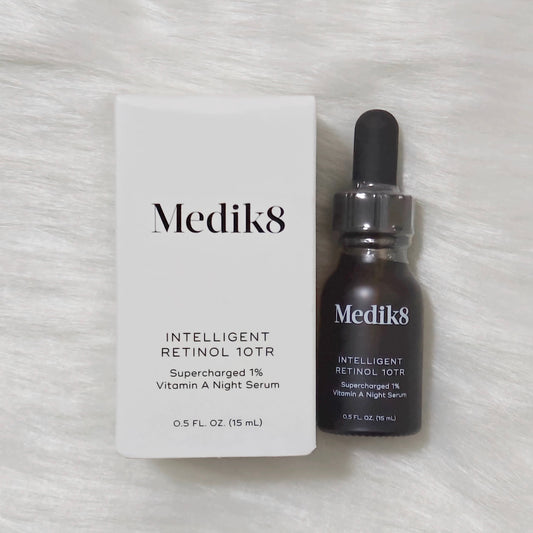 包順豐 英國 Medik 1%智能視黃醇10TR緊致淡紋a醇角鯊烷滋養夜間精華 15ml Mediks INTELLIGENT RETINOL 10TR Supercharged 1% Vitamin A Night Serum