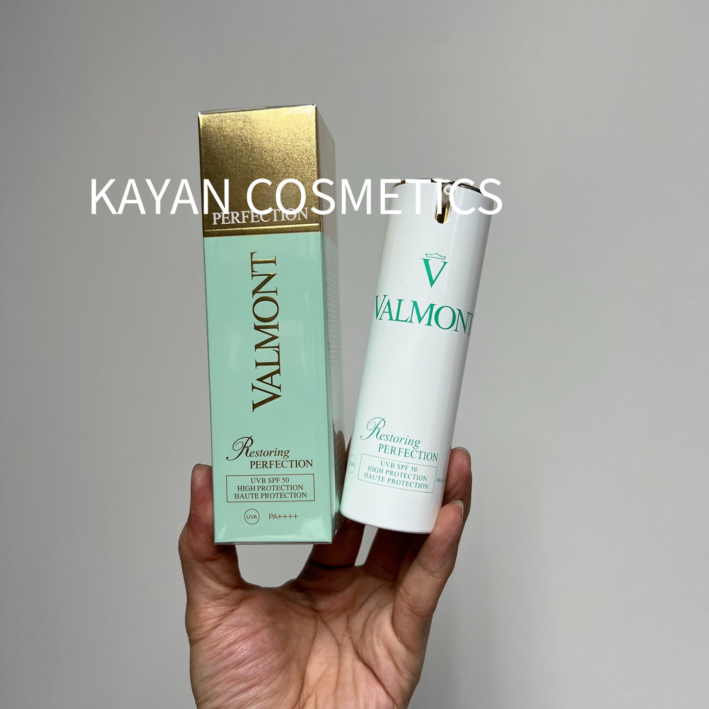 包順豐 Valmont 法爾曼 清透亮顏修護隔離防曬霜 30ml Restoring PERFECTION  SPF50 PA++++