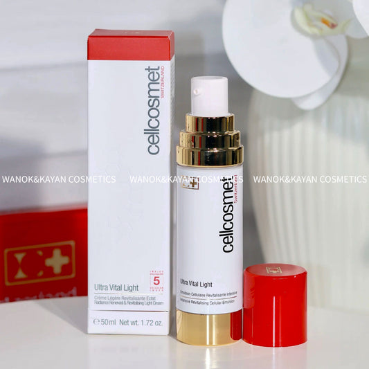 包順豐 瑞士 Cellcosmet 瑞妍 活力生機乳50ml清透不油膩緊致修護舒緩 Ultra Vital Light