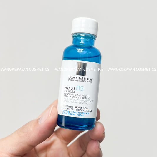 包順豐 La Roche-Posay 理膚泉 HYALU B5抗皺緊緻精華 30ml 玻尿酸B5精華液30ml 高保濕舒緩敏感肌玻修復小藍瓶。Laroche Posay  La roche-Posay。Laroche-Posay。理膚泉。HYALU B5 SERUM