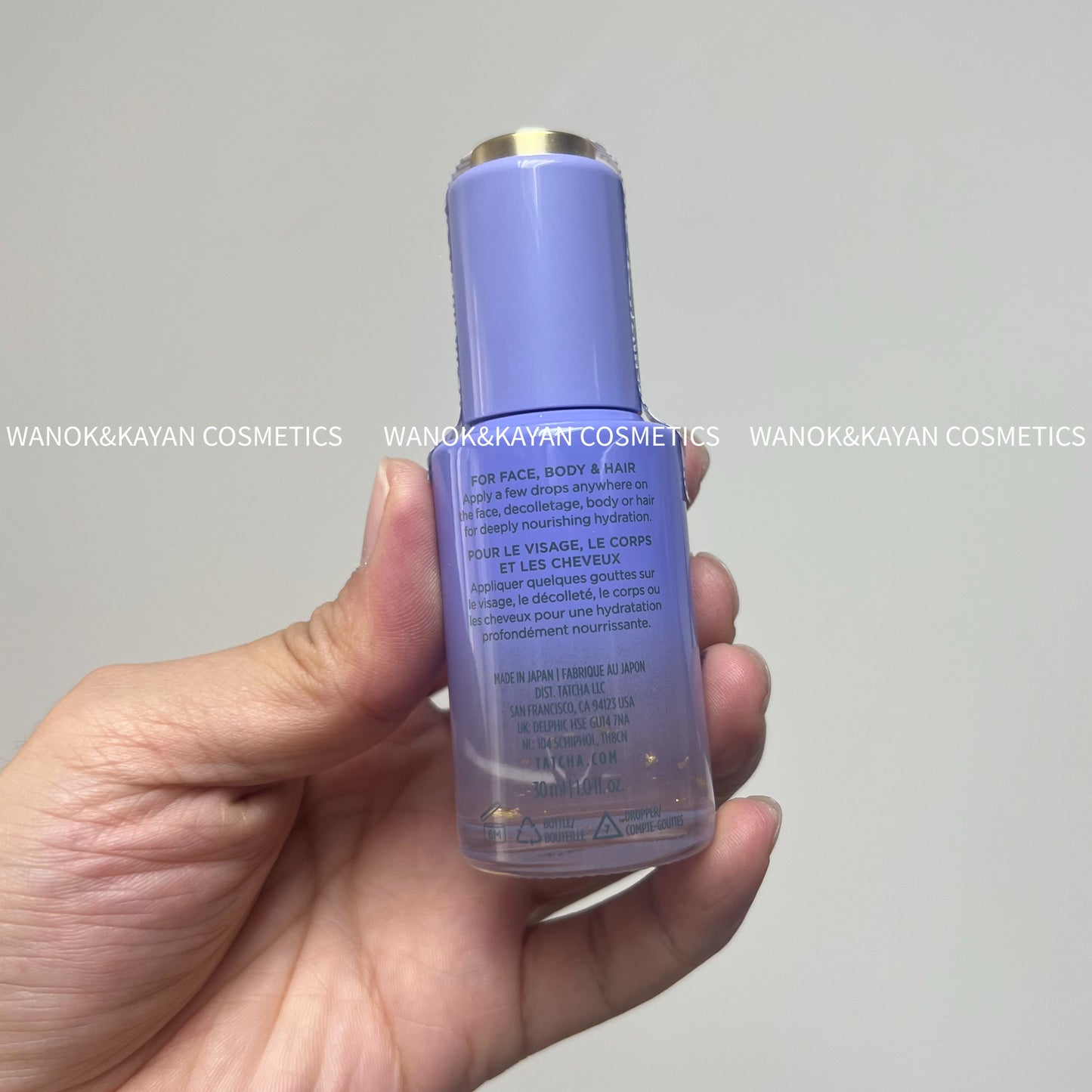 包順豐 Tatcha 山茶花美顏油 滋養及亮膚精華油 山茶花精華面油護膚油30ml 24K金箔滋潤抗老 CAMELLIA GOLD BEAUTY OIL