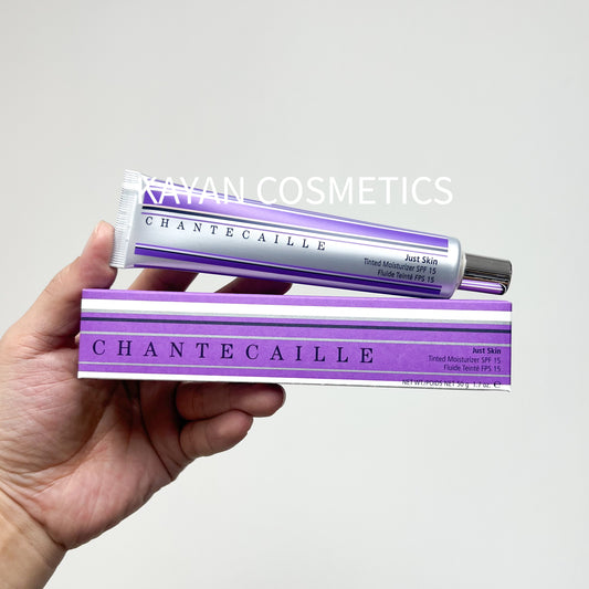 包順豐 CHANTECAILLE 香緹卡 隔離霜Alabaster妝前乳防曬保濕裸妝遮瑕50g Just Skin Fluide Teinté FPS 15
