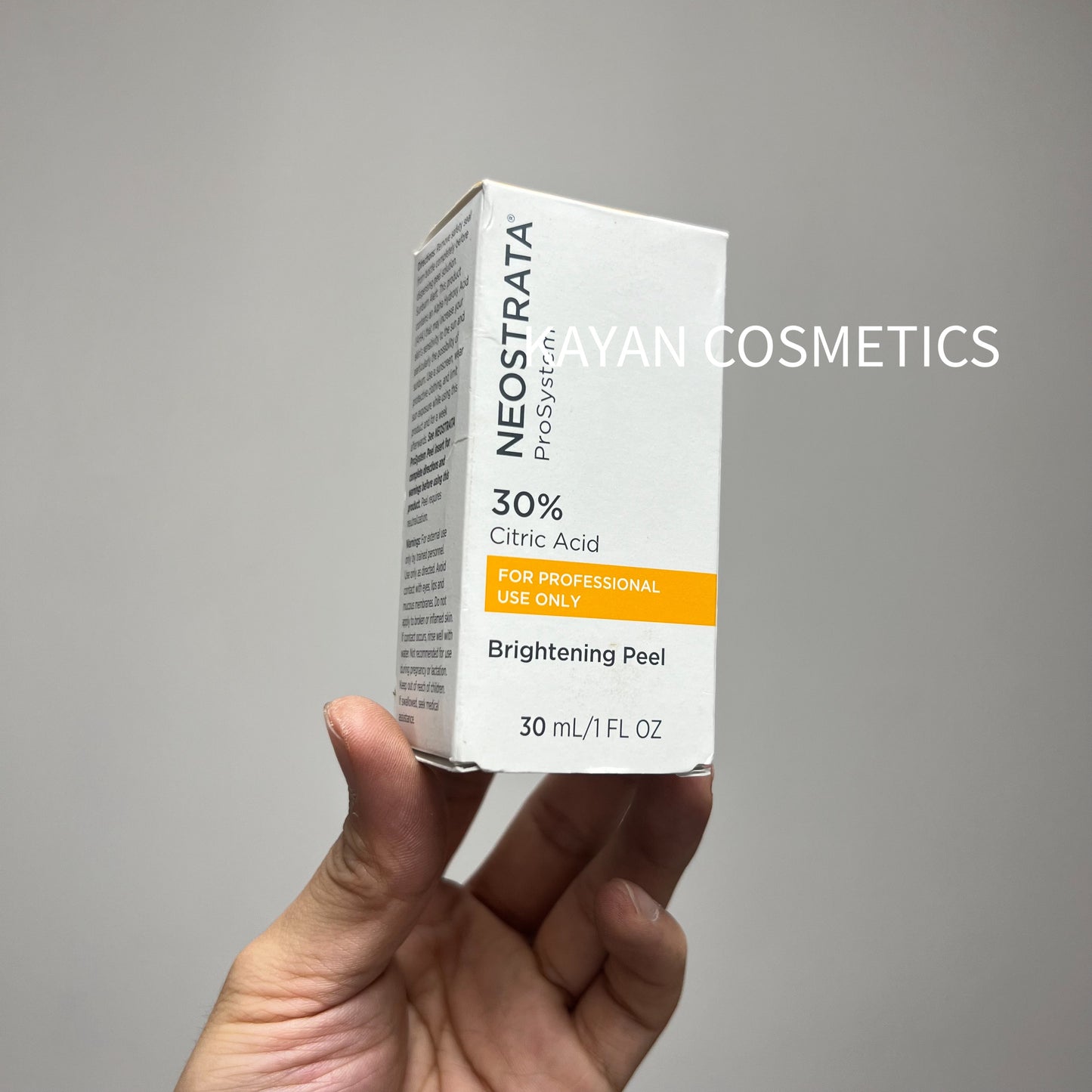包順豐 美國 NEOSTRATA 芯絲翠 30%檸檬酸30ML院線淡化痘印淡色印改善膚色 亮白去斑果酸增強劑 檸檬酸 30% 30ml   30% Citric Acid  Brightening Peel
