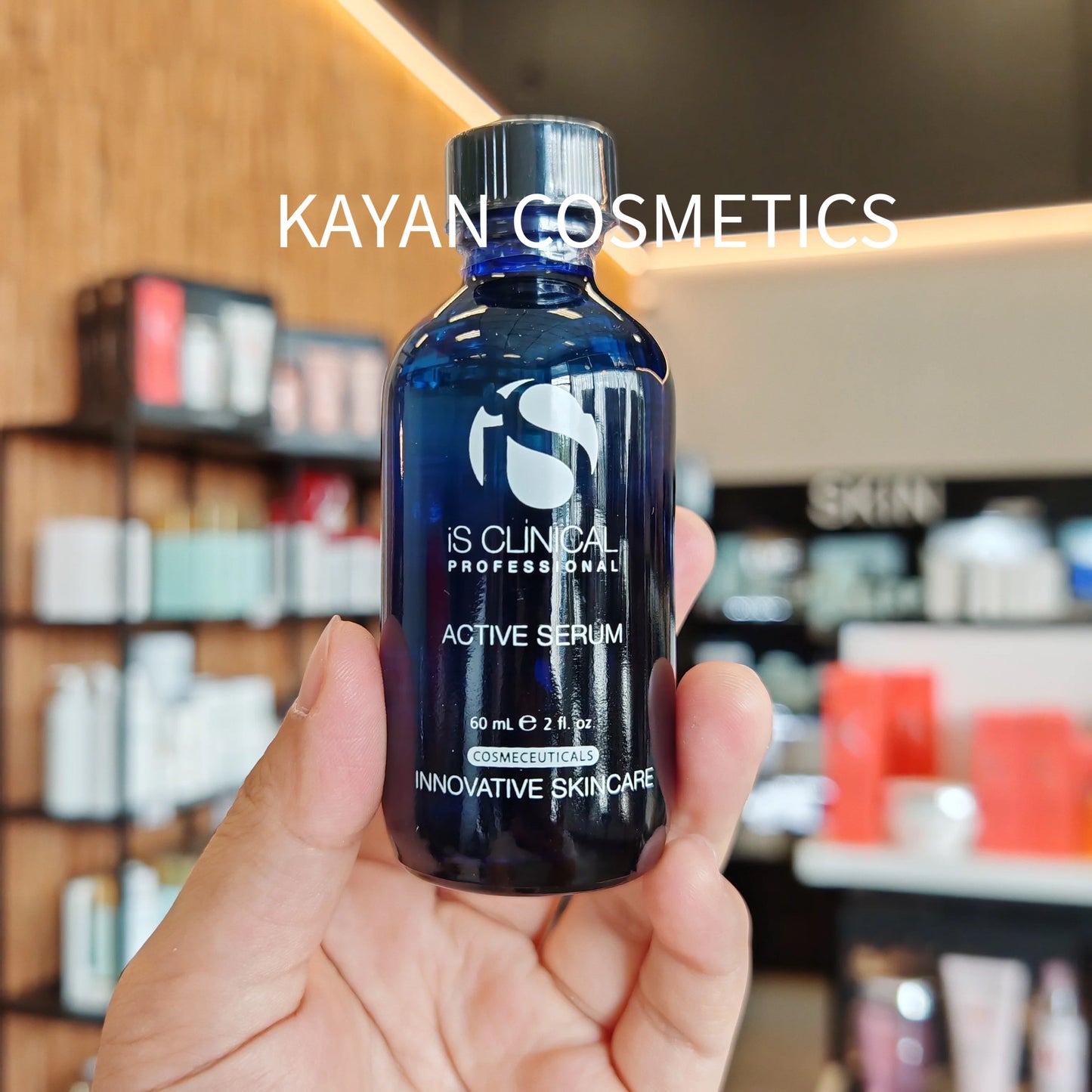 包順豐 美國 iS CLINICAL hydra-cool 積雪草清爽補水精華舒緩褪紅提亮 HYDRA-COOL SERUM 60ml。清爽補濕棈華素