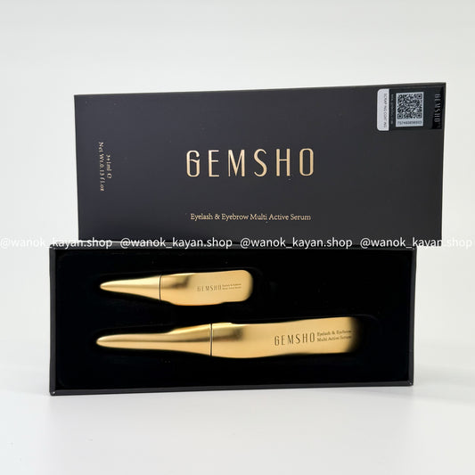 防偽正貨 包順豐 美國 Gemsho 增長睫毛液3ml+1ml極速增長睫毛液人氣之選 。GEMSHO Eyelash & Eyebrow Multi Active Serum