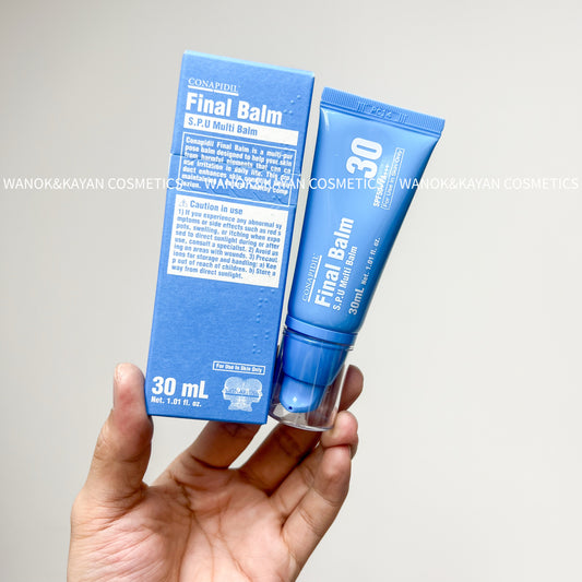 包順豐 CONAPIDIL 新品 再生BB不脫妝養膚不暗沉術後可用   CONAPIDIE Final Balm S.P.U Multi Balm 30ml SPF50+