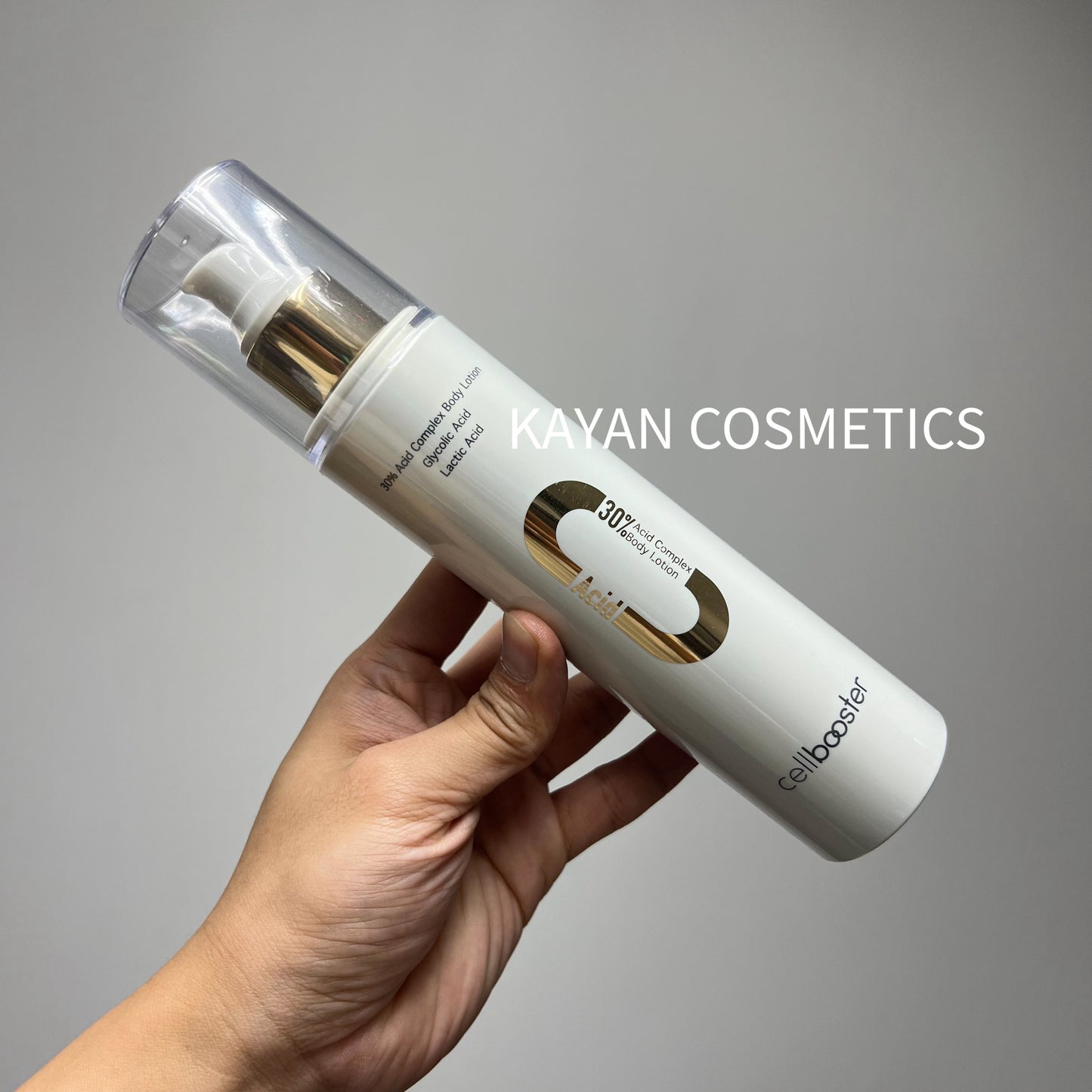 包順豐 美國 Cellbooster  Body Lotion 30% 亮白果酸身體乳 200ml。ACID SKINCARE GLYCOLIC ACID LACTIC ACID 30% Acid Complex Body Lotion   Cellbooster Cell booster 200ml