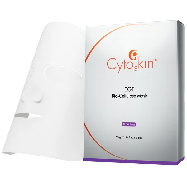 包順豐 瑞士 cytoskin 生長因子生物纖維修護面膜 EGF Bio-Cellulose Mask 55gx5