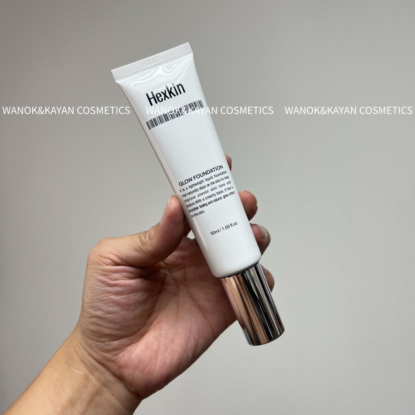 包順豐 HEXKIN 赫詩琴 回頭霜發光粉底液煥活水光肌 自然持妝 GLOW FOUNDATION 50ml