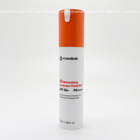 10/29日期 英國 md:ceuticals 3D純物理防曬霜SPF50+50ml mdceuticals md:ceuticals 全物理抗氧防曬霜 3D Moisturizing Sunscreen Protection SPF50+ md ceuticals