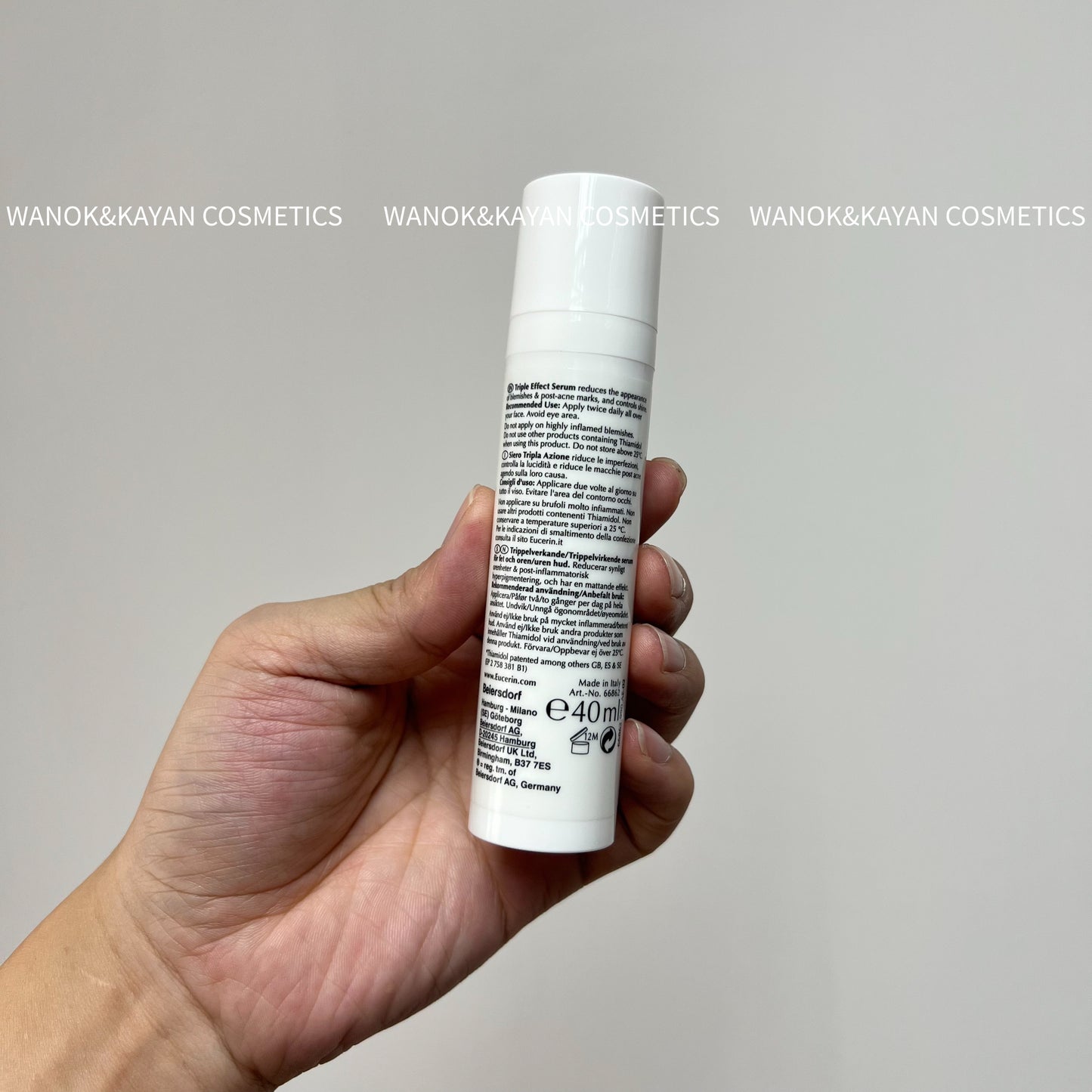 包順豐 Eucerin三效精華 去暗瘡痘印舒緩去暗瘡淡暗瘡印 40ml DERMOPURIFYER TRIPLE ACTION SERUM 去痘痘暗瘡